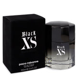 Black XS by Paco Rabanne Eau De Toilette Spray (2018 New Packaging) 3.4 oz (Men) EDT