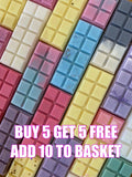 Wax Melts Homemade Highly Scented Soy Snap Bars Designer Fragrance BUY 5 GET 10! Bouquet