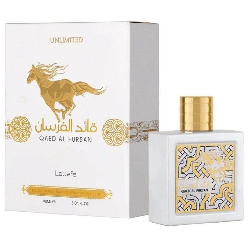 Qaed Al Fursan Unlimited by Lattafa perfume for unisex EDP 3.04 oz New in Box EDP