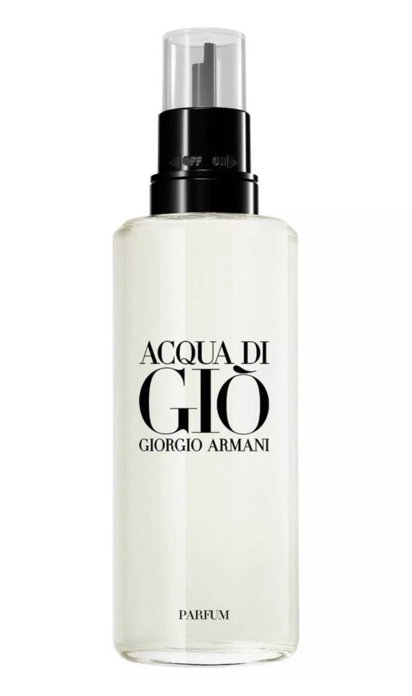 Giorgio Armani Acqua Di Gio Parfum 5.1 Oz 150 mL REFILL Recharge = X2 75 EDP