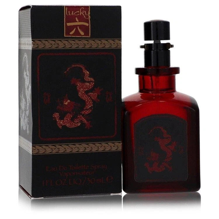Liz Claiborne Lucky #6 1 oz / 30 ml Eau de Toilette Spray for Men - New In Box EDT