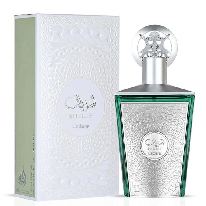 Sherif by Lattafa Eau De Parfum Spray for Men 3.4oz EDP