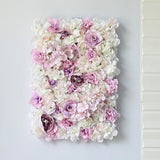 autumn rose Hydrangea wall flower row background plant wedding arch photography Hydrangea