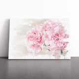 Pink Carnation Flower (2) V3 Canvas Wall Art Print Framed Picture Home Decor Carnation