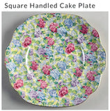 Vintage/Discontinued James Kent Ltd Hydrangea 10Ó Cake Plate Hydrangea