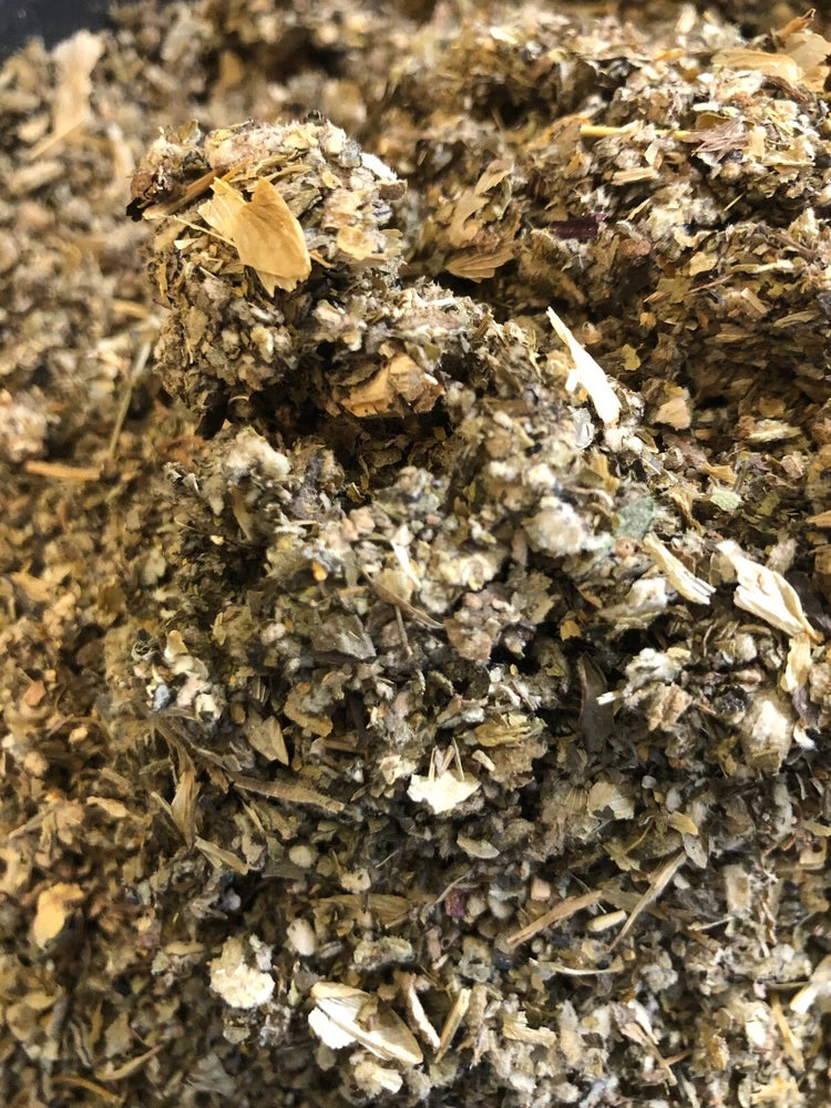 No.39 T-Mix Wild Lettuce Lobelia Cal Poppy Mullein Passionflower Hops Lemon 2 oz Dried Flower