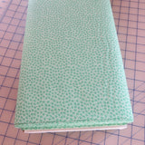 By The Yard, Tiny Petals On Mint Cotton Fabric $3.99 Ships Any Amount Of Fabric. Flowering Plants