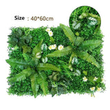 Create a Refreshing Feel with Artificial Green Grass Square Plastic Lawn Plants Green Plant