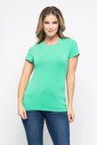WomenÕs Casual Crew Neck Short Sleeve Soft Cotton T-Shirt Ð Comfortable Everyday Roses