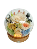 Valley of Rain & Forest Long-Lasting Real Flowers, LED Lighting NEW IN BOX Hydrangea