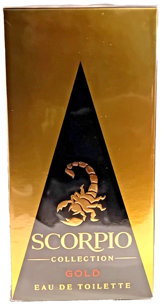 Eau de Toilette SCORPIO GOLD edt SPRAY 75ml/2.5 Fl.oz new in sealed box EDT