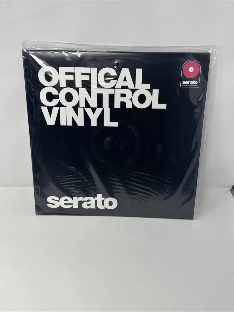 12-inch Official Control vinyl records, sealed sleeve with Serato logo