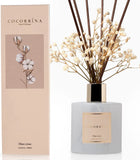 Reed Diffuser Set, Clean Linen 6.7 Fl Oz Scented Diffuser with Sticks Bouquet