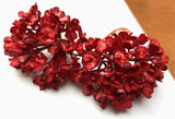 vintage miniature flower cluster 1 bouquet made in Japan red Bouquet