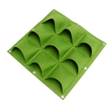 Wall Hanging Planter Planting Bag Garden Balcony Fabric Growing Pouches Garden Plants