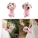 Wedding Roses Bouquet Bridal Bouquet for Bridal Shower Mother Day Valentines Bouquet