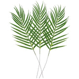 3 Pcs Realistic Leaves Lifelike Silkleaves Stems Artificial Eucalyptus Plants Green Plant