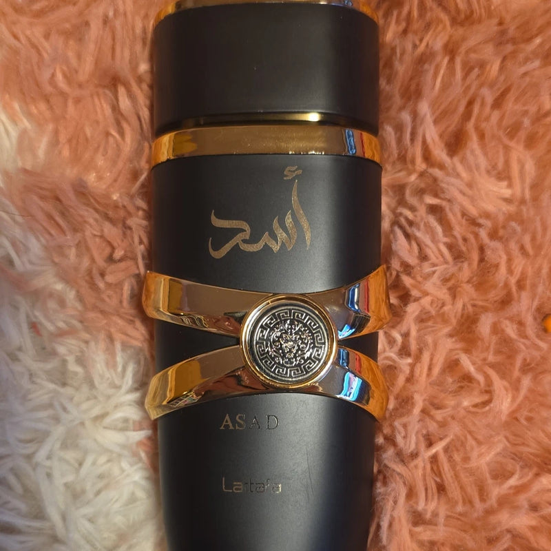 Lattafa Asad Eau de Parfum Spray Men's Fragrance Fragrance for Men(No Box) EDP