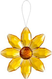 Ganz Cheerful Sunflower Ornament Crystal Expressions Acrylic, 4.5" Sunflower