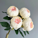 Core-Spun Artificial Peony Flower Bouquet Home Hotel Living Room Decoration NEW Peony