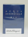 Salvatore Ferragamo ACQUA ESSENZIALE BLU PERFUME for men 3.4 oz 100ML EDT SEALED EDT