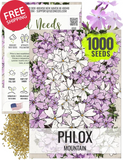 Mountain Phlox Seeds 1000 Heirloom Linanthus Grandiflorus Annual Flower Garden Garden Plants