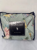 POLO RALPH LAUREN Hydrangea Cottage Lane Floral Ruffled Standard Sham Vtg RARE Hydrangea