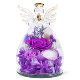 Gifts for Mom Birthday Gifts for Women Preserved Rose Forever Flower in Glass... Hydrangea