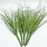 5PCS Artificial Onion Grass Fake Plants for DIY Home Garden Wedding Decoration Green Plant