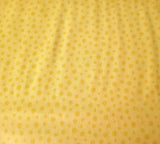 Sunburst BTY Studio 8 Quilting Treasures Abstract Tonal Yellow Polka Dots Flowering Plants