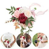 Artifical Flowers Wedding Bouquets for Bride, Bridesmaid Simulated Bouquet