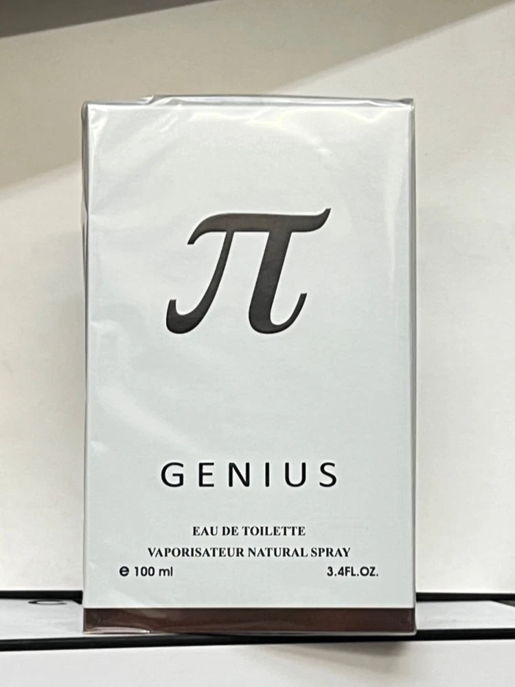 PI Genius Eau De  Toilette Natural Spray - Vaporisateur, 3.4 fl oz 100ml - Men ¹ EDT