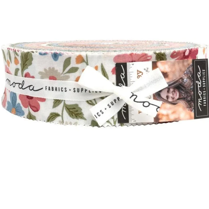 Wild Honey Honey Bun by Lella Boutique for Moda Fabrics Flowering Plants