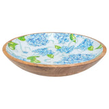 Hydrangea Allover Shallow Bowl 14" Hydrangea