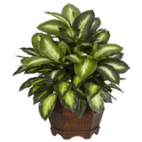 NEW 2' ARTIFICIAL QUALITY REALISTIC SILK DIEFFENBACHIA FAKE PLANT Green Plant