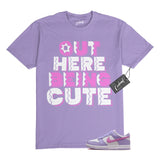 Dunk Lilac Bloom Pink Beyond Hydrangeas Lavender White T Shirt to Match C4 Hydrangea