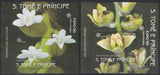 F-EX61759 SAO TOME I PRINCIPE MNH 1990 LILIES FLOWER FLORES. Lily