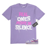 Dunk Lilac Bloom Pink Beyond Hydrangeas Lavender White T Shirt to Match ROM Hydrangea