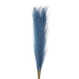 8Pcs Faux Pampas Grass,21" Fake Pampas for Wedding Decoration,Blue Pampas Grass