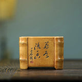 Ceramic Table Plant Hand Bonsai Pot Shape Base Tradition China Garden Decoration Garden Plants
