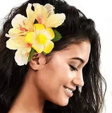 Faux Lily Flower Hair Clip Bridal Bridesmaid Wedding Hair Accessory Lily