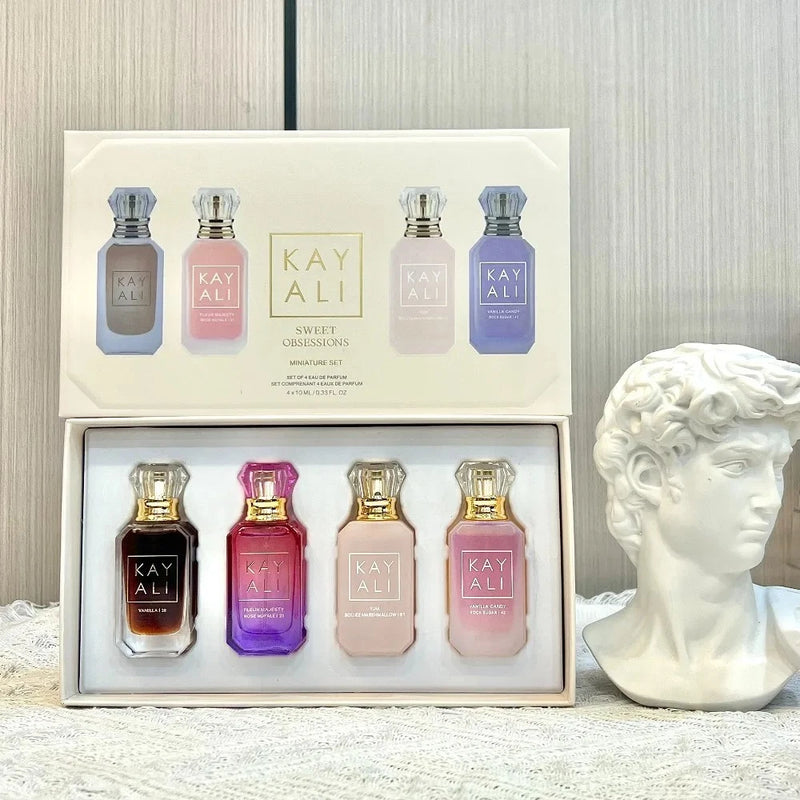 KAYALI Mini Perfume Set 4x10ml Unisex Fragrance Vanilla Oud Floral EDP EDP