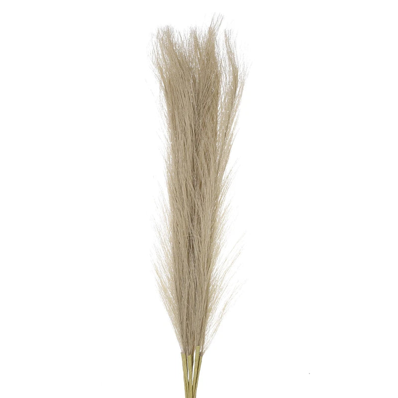 12Pcs Faux Pampas Grass,21" Fake Pampas for Wedding Decoration,Brown Pampas Grass