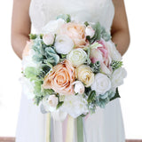 Wedding Bouquet of Rose for Bridal Bridesmaid Artificial Flower Bouquet