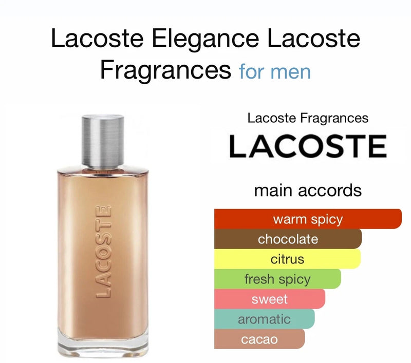 Lacoste 'Elegance' EDT Men's Fragrance  50 ML Spray EDT