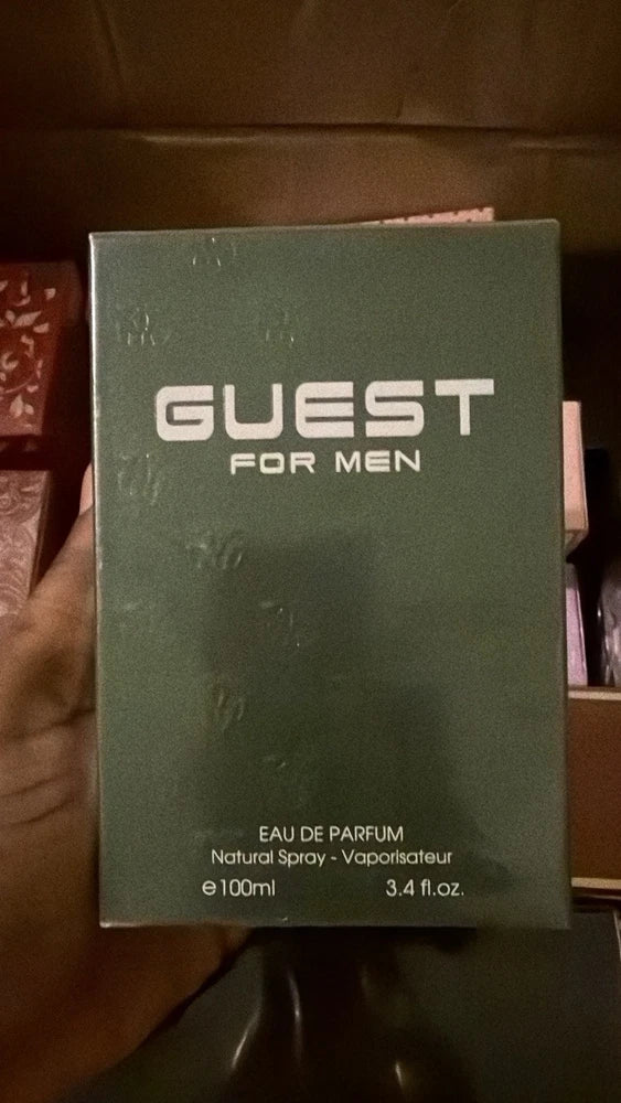 Guest For Men Eau de Parfum Spray 100ml 3.4 fl. oz. Regular Size EDP