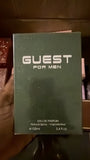 Guest For Men Eau de Parfum Spray 100ml 3.4 fl. oz. Regular Size EDP