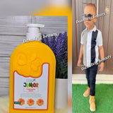 BioNature Junior Calendula Moisturizing & Glow Body Shower Gel Bath Kids & Teen Sunflower