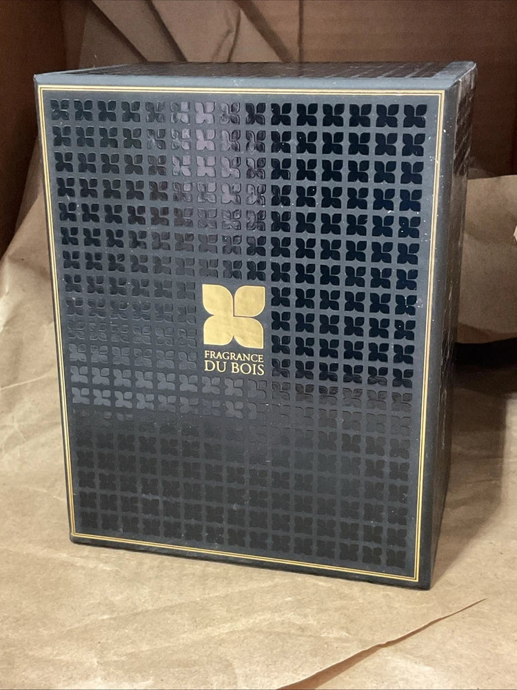 Fragrance du Bois Siberian Rose 100ml perfume box with blue geometric pattern