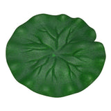 1-Pack Artificial Floating Foam Water Lily Pad Leaves, 5inch/13cm [Green] Green Plant